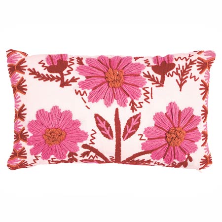 SO723320 MARGUERITE EMBROIDERY Schumacher Pillow