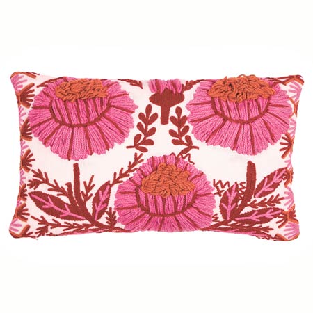 SO723320 MARGUERITE EMBROIDERY Schumacher Pillow