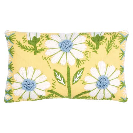 SO723320 MARGUERITE EMBROIDERY Schumacher Pillow