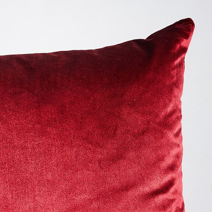 PERFORMANCE SILK VELVET Merlot Schumacher Pillow