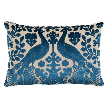 SO7297 PAVONE VELVET Schumacher Pillow-20" x 14"