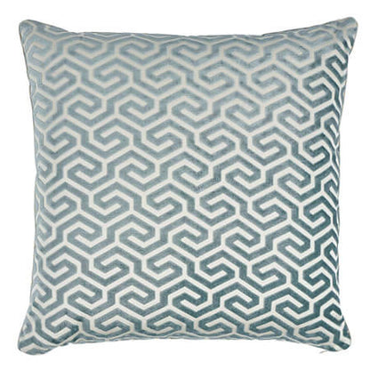 MING FRET VELVET Schumacher Pillow