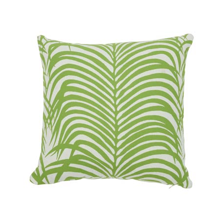 SO7317 ZEBRA PALM I/O Schumacher Pillow-16" x 16"