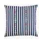 SO7446 RHODES STRIPE Schumacher Pillow-Navy