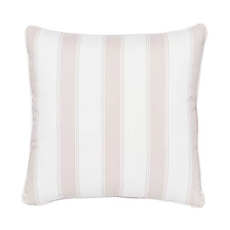 SO7582 RAFE STRIPE Schumacher Pillow-Pink and White