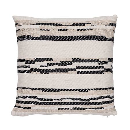 SO7651 SAMBAR Schumacher Pillow-Black and Gold