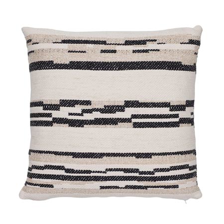 SO7651 SAMBAR Schumacher Pillow-Black and Gold