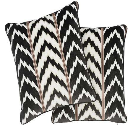 SO7711 FLORENTINE VELVET Schumacher Pillow-20" x 20"