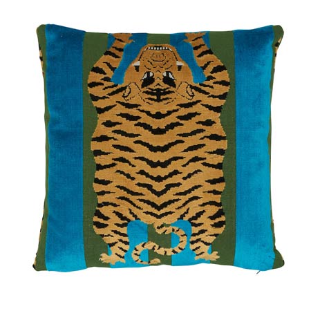 SO7723 JOKHANG TIGER VELVET Schumacher Pillow