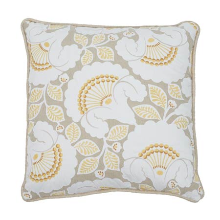 SO7730 JACKIE APPLIQUE Schumacher Pillow-20" x 20"