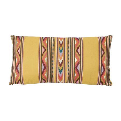 SO7839 ZARZUELA EMBROIDERY Schumacher Pillow-24" x 12"