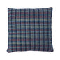 SO7907 ZEALAND CHECK Schumacher Pillow-Navy Multi