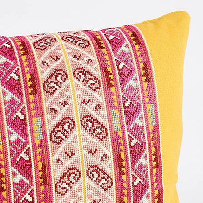 SO7962 VINKA EMBROIDERY Schumacher Pillow-24" x 12"