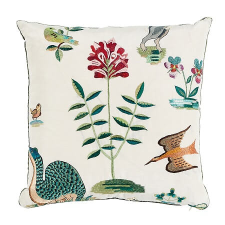 SO79690 ROYAL SILK EMBROIDERY Schumacher Pillow