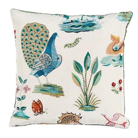 SO79690 ROYAL SILK EMBROIDERY Schumacher Pillow