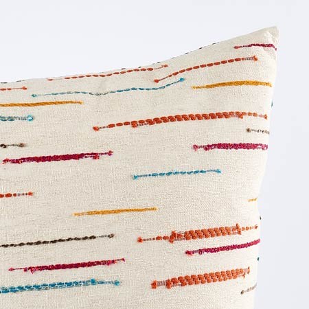 SO8014 LELAND STRIPE Schumacher Pillow-Multi