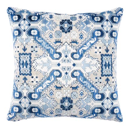 SO8060 TIRAZ VELVET Schumacher Pillow-20" x 20"