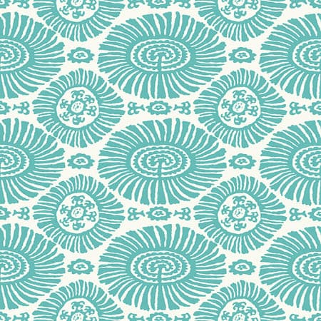 T10085 SOLIS Turquoise Thibaut Wallpaper