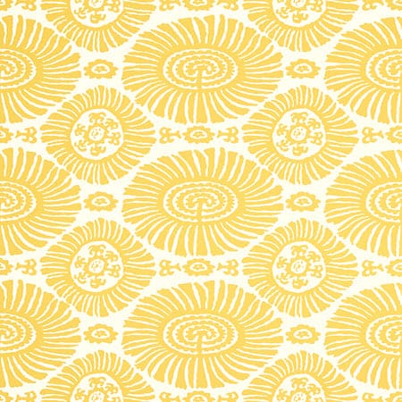 T10086 SOLIS Yellow Thibaut Wallpaper