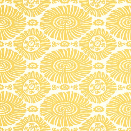 T10086 SOLIS Yellow Thibaut Wallpaper