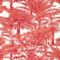 T10105 PALM BOTANICAL Coral Thibaut Wallpaper