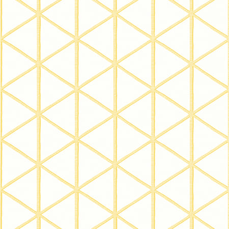 T10136 BOX KITE Yellow Thibaut Wallpaper