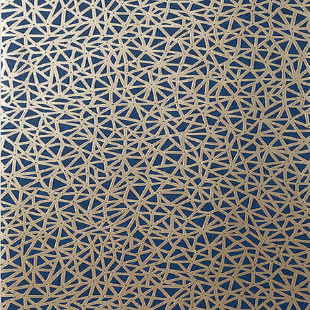 T10406 AEDAN Navy Thibaut Wallpaper