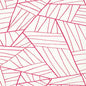 T10441 JORDAN Magenta On White Thibaut Wallpaper