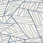 T10443 JORDAN Navy On White Thibaut Wallpaper
