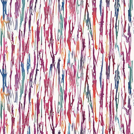 T10467 AURORA Mulberry Thibaut Wallpaper