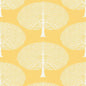 T10605 MULBERRY TREE Yellow Thibaut Wallpaper