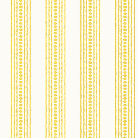 T10610 NEW HAVEN STRIPE Yellow Thibaut Wallpaper