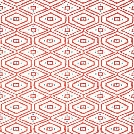 T10619 PASS-A-GRILLE Coral Thibaut Wallpaper