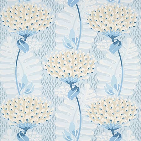 T10645 TIVERTON Spa Blue Thibaut Wallpaper