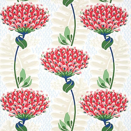 T10647 TIVERTON Red Thibaut Wallpaper