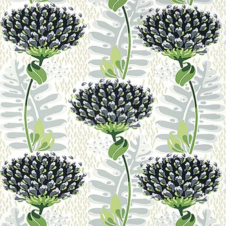 T10648 TIVERTON Black Thibaut Wallpaper