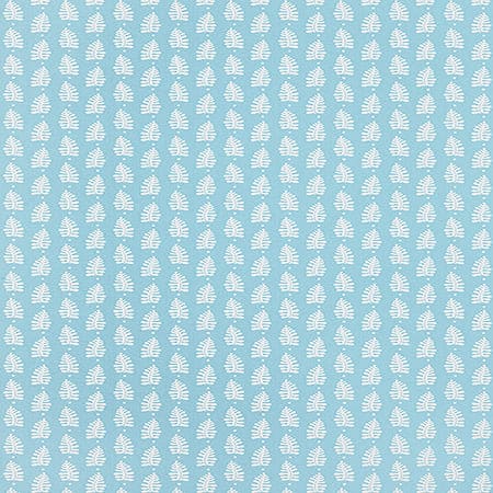 T10653 FERNDALE Turquoise Thibaut Wallpaper