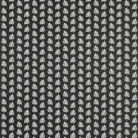 T10657 FERNDALE Black Thibaut Wallpaper