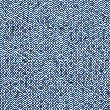 T10658 INDIAN DIAMOND Blue And Turquoise Thibaut Wallpaper