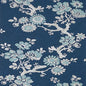 T10813 CLAUDETTE Navy Thibaut Wallpaper