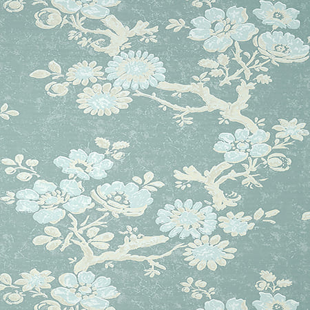 T10815 CLAUDETTE Robin'S Egg Thibaut Wallpaper