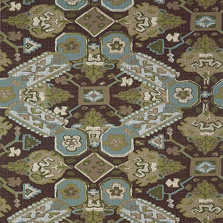 T10826 PERSIAN CARPET Brown Thibaut Wallpaper