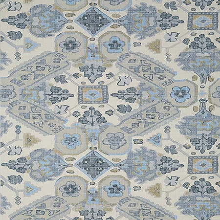 T10828 PERSIAN CARPET Grey And Beige Thibaut Wallpaper