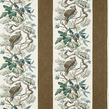 T10862 WILLIAMSON Brown Thibaut Wallpaper