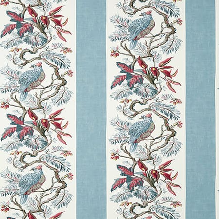 T10863 WILLIAMSON Spa Blue Thibaut Wallpaper
