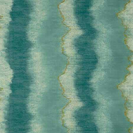 T10967 GEODE Teal Thibaut Wallpaper