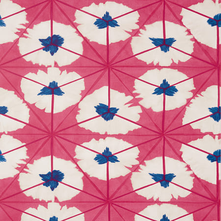 T13087 SUNBURST Pink And Blue Thibaut Wallpaper