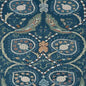 T13217 LEWIS Navy And Teal Thibaut Wallpaper