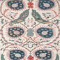 T13219 LEWIS Coral And Blue Thibaut Wallpaper