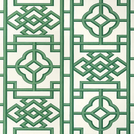 T13313 GATEWAY Emerald Thibaut Wallpaper